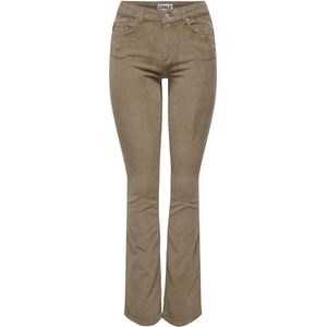 Only Onlmary-Global Mid Cord Flared Pnt Noos Dames Broeken