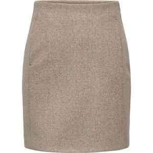 Rok - ONLTRILLION - Minirok - Mélange - Met Ritszakken