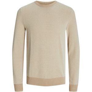 JACK & JONES - Jjeglobe Knit Crew Neck Noos - Gebreide Trui - Haver