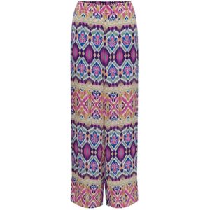 Only - Broek - Roze - Geometrisch - Dames