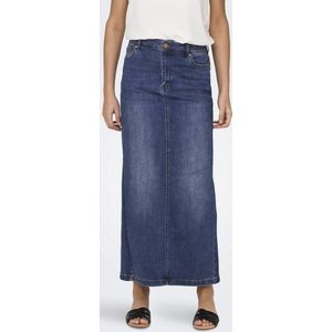 Spijkerrok - Denim - Blauw - Mid Waist - Maxi Lengte