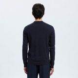 Gebreide Trui - Polokraag - Lange Mouwen - Regular Fit - 50% Katoen, 50% Biologisch Katoen