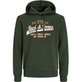 Hoodie - Licht Geborsteld - 70% Katoen 30% Polyester - Rubberen Print