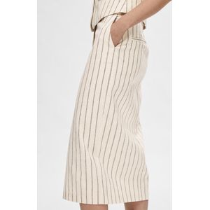 Selected Femme, Dames, Rokken, Beige, Maat: S Katoen,