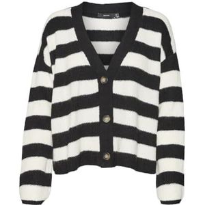 Vmnatahlie - Gebreid Vest - V-Hals - Lange Mouwen - Regular Fit