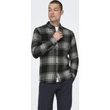 Only & Sons - ONSGUDMUND LS CHECKED SHIRT NOOS - Vrijetijdshemd - Grijs