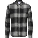 Only & Sons - ONSGUDMUND LS CHECKED SHIRT NOOS - Vrijetijdshemd - Grijs