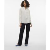 Vero Moda - Linn - Overhemd - Zwart - 55% Linnen 45% LENZING™ ECOVERO™ Viscose