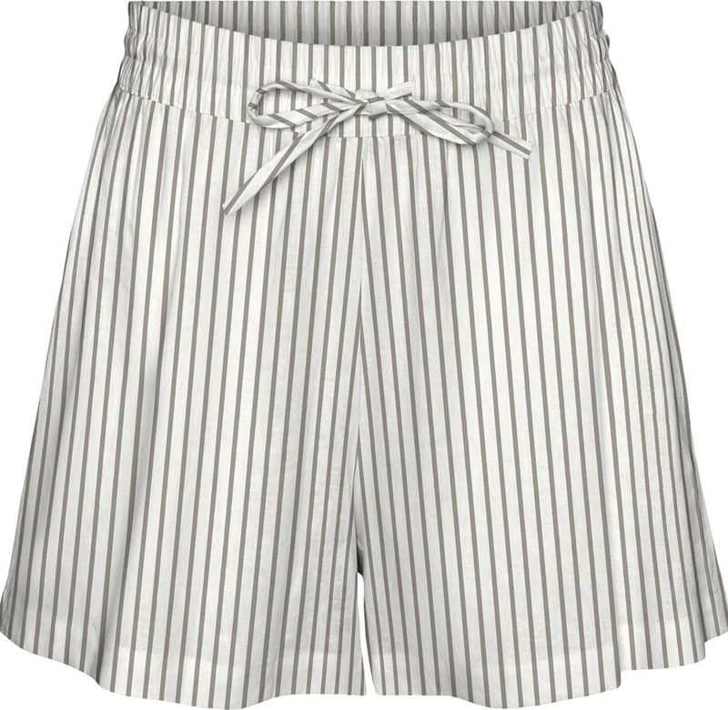 Shorts - Zwart - Katoen - Mid Waist