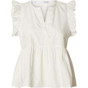 SELECTED Blouse 'Blair-Ida'  wit