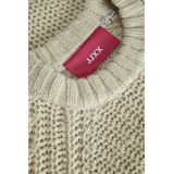 JJXX Damen Kelly Grobstrickpullover Knochenweiß