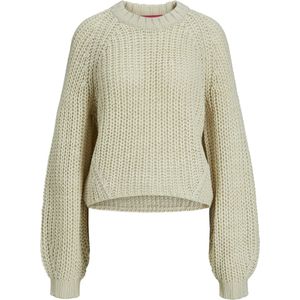 JJXX Trui Jxkelly Chunky Crew Neck Knit Sn 12255364 Bone White Dames