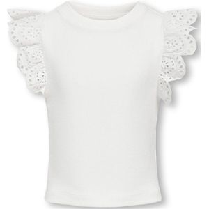 Shirt - KOGDrea - Effen - Jersey - Kwartmouw - Normale Pasvorm