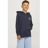 JACK & JONES JUNIOR - JJESWIFT - Hoodie - Zwart - Sweatmateriaal