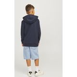 JACK & JONES JUNIOR - JJESWIFT - Hoodie - Zwart - Sweatmateriaal