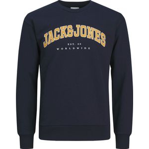 Jack&Jones jongens trui CALEB Navy Blazer LOOSE Relaxed Fit