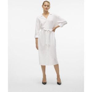 Vmlinn - Blousejurk - Blauw - Katoen - Lange Mouwen