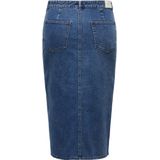 ONLY CARMAKOMA - Rok - Midi-lengte - Knoopsluiting - Split Aan Voorzijde