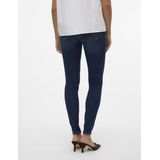 Vero Moda Jeans Vmflash Mr Skinny Jeans Li3303 Ga N 10310822 Dark Blue Denim Dames