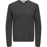 Only&sons - Onseric Reg 12 Struc Crew Knit Noos - Heren - Gebreide Truien