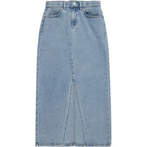 KIDS ONLY Spijkerrok Blauw - Met Split en Riemlussen
