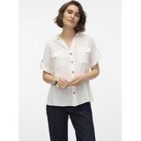 Vero Moda Bumpy Woven SS Outdoorshirt Vrouwen