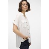 Vero Moda Bumpy Woven SS Outdoorshirt Vrouwen