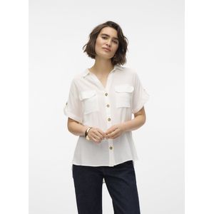 Vero Moda Bumpy Woven SS Outdoorshirt Vrouwen