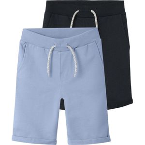 Name It - NkmVermo - Sweatshorts - Chambray Blue - 2-pack