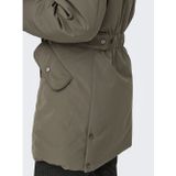 ONLY - Korte Parka - Dames - Groen - Bodywarmer