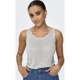 ONLY Dames Onlfrida Tank Topjrs Noos Regular Fit Mouwloze Tanktop Voor Tieners, beige, M