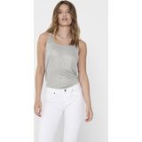 ONLY Dames Onlfrida Tank Topjrs Noos Regular Fit Mouwloze Tanktop Voor Tieners, beige, M