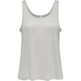 ONLY Dames Onlfrida Tank Topjrs Noos Regular Fit Mouwloze Tanktop Voor Tieners, beige, M