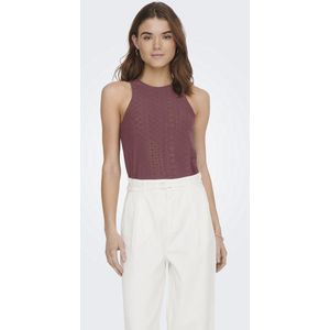 ONLY - Onlsandra S/L Top Jrs - Damestop - Bruin