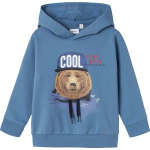 Name It mini jongens trui LABEAR Coronet Blue Regular Fit