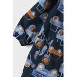 Name It - NMMALFA08 - Softshelloverall - Dark Sapphire - Met Afneembare Capuchon