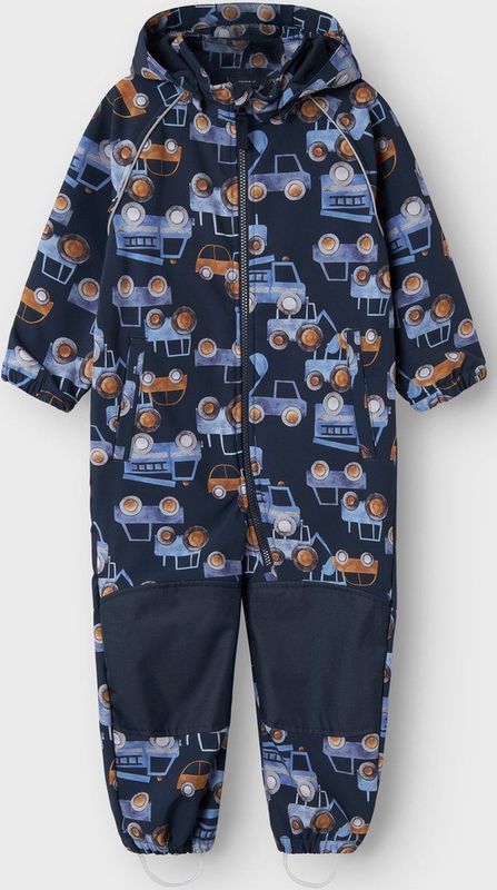 Name It - NMMALFA08 - Softshelloverall - Dark Sapphire - Met Afneembare Capuchon