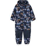 Name It - NMMALFA08 - Softshelloverall - Dark Sapphire - Met Afneembare Capuchon