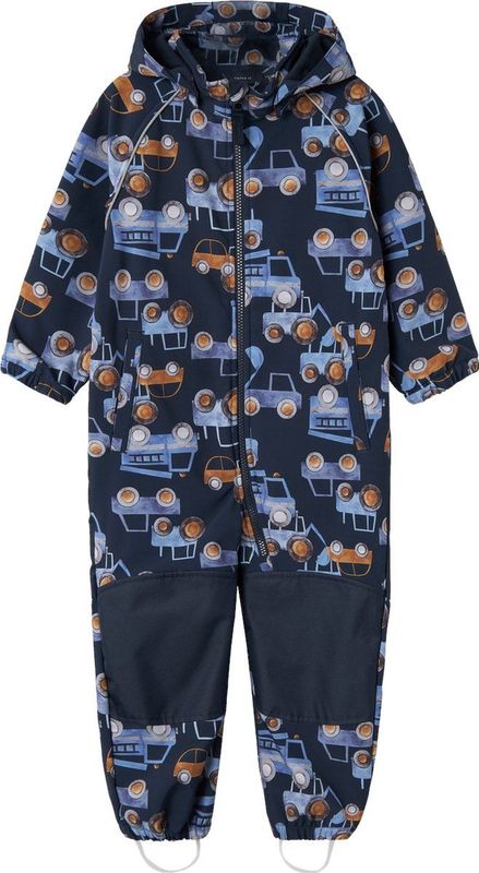 Name It - NMMALFA08 - Softshelloverall - Dark Sapphire - Met Afneembare Capuchon