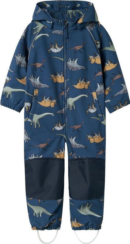 NAME IT - Softshell-pak - Blauw - Waterdicht - Ademend