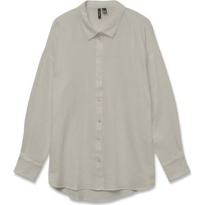 Shirt - Wit - Katoen - Losse Pasvorm