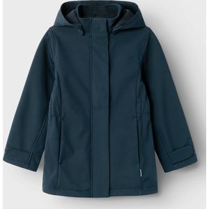 NAME IT - Softshell Jas - Groen - Waterbestendig - Ademend - Kinderen