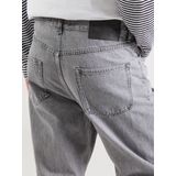 Onstye - Mid Waist Loose Fit - Jeans - Licht Verwassen Dark Denim Look