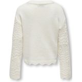 ONLY meisjes kids trui GENOVA Birch Volume Fit