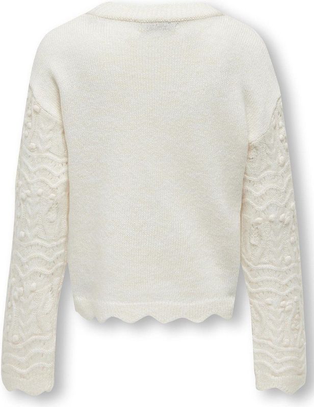 ONLY meisjes kids trui GENOVA Birch Volume Fit