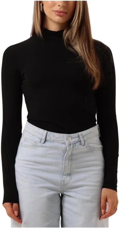 Top - Hoge Hals - Lange Mouwen - Groen - 90% TENCEL™ Lyocell