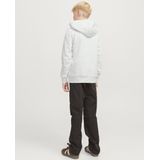 JACK & JONES Kinderhoodie met logo junior, wit melange., 140