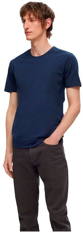 Selected - Roland - T-shirt - 3 Eenheden - 95% Biologisch Katoen, Regular Fit