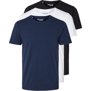 SELECTED HOMME T-Shirt »SLHROLAND SS O-NECK TEE 3-PACK NOOS«
