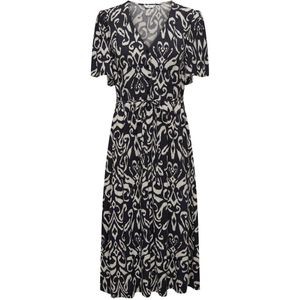 Only - Onlmay Life Ss Dress - A-lijn Jurk - Nachtblauw - Katoen